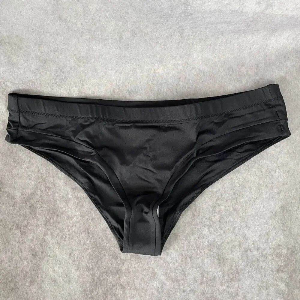 PrAna Bikini Bottom Womens sIZE XL Black Low Rise Cheeky  ** $5 CLEARANCE**